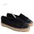 Espadrillas Chanel in tessuto nero taglia 38 - vista 3