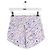 Mini shorts de algodón azul Alessandra Rich - vista 3