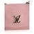 Borsa a tracolla Louis Vuitton in pelle rosa - vista 5