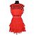 Self portrait Vestido de algodón rojo Self-Portrait XS Roja