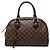 Borsa Louis Vuitton Damier Ebene Duomo Marrone