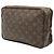 Louis Vuitton Monogram Trousse Toilette 28 Clutch Bag Braun - Ansicht 2