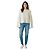 Brunello Cucinelli Ivory Kaschmir-Seidenpullover mit Zopfmuster und langen Ärmeln Beige - Ansicht 6