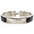 Bracciale Clic H PM stretto in smalto nero Hermès - vista 3