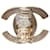 Orecchini a clip Chanel CC in argento e ottone - vista 3