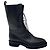 Stivali combat in pelle con lacci Conley neri Khaite Nero - vista 2