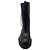 Stivali combat in pelle con lacci Conley neri Khaite Nero - vista 4