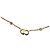 Collana Clair D Lune Dior placcata in oro con perle finte e strass D'oro - vista 3