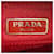Beauty case Prada Tessuto rosso - vista 6