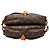 Borsa a tracolla Louis Vuitton Monogram Saumur 30 Marrone - vista 3
