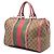 Borsa Boston Satchel Gucci Medium GG Canvas Web Joy Beige - vista 2