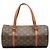 Borsa a mano Louis Vuitton Monogram Papillon 30 Marrone