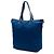 Borsa Tote Convertibile Prada Tessuto Blu con Chiusura a Zip - vista 2