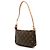Borsa a tracolla Louis Vuitton Monogram Pochette Accessoires Marrone - vista 2