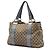 Borsa Tote Gucci Medium GG Canvas Bamboo Libeccio Beige - vista 2