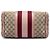 Borsa Boston Satchel Gucci Medium GG Canvas Web Joy Beige - vista 3
