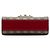 Borsa a tracolla Gucci Small GG Supreme Padlock rossa Rosso - vista 3