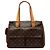 Borsa Tote Louis Vuitton Monogram Multipli Cite Marrone