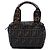 Borsa Fendi Mini Zucca Canvas Marrone