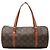 Bolsa de mão Louis Vuitton Monogram Papillon 30 Castanha Marrom