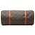 Bolsa de mão Louis Vuitton Monogram Papillon 30 Castanha Marrom - vista 3