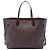 Borsa Tote Louis Vuitton Neverfull GM Damier Ebene marrone