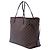 Borsa Tote Louis Vuitton Neverfull GM Damier Ebene marrone - vista 2