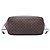Borsa Tote Louis Vuitton Neverfull GM Damier Ebene marrone - vista 3