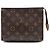 Borsa a pochette Louis Vuitton Monogram Toiletry Pouch 19 marrone