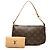 Borsa a tracolla Louis Vuitton Monogram Pochette Accessoires Marrone - vista 7