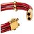 Bracciale Louis Vuitton Vernis Keep It Twice Rosso - vista 7