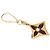 Twist Portachiavi e charm per borsa Puzzle in smalto e placcato oro nero Louis Vuitton - vista 3