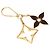 Twist Portachiavi e charm per borsa Puzzle in smalto e placcato oro nero Louis Vuitton - vista 4