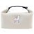 Borsa Vanity Hermès Large Toile Bride A Brac Cabriole Case Beige