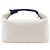 Borsa Vanity Hermès Large Toile Bride A Brac Cabriole Case Beige - vista 2