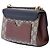 Borsa a Tracolla Gucci Small GG Supreme Padlock Nera Nero - vista 2