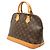 Borsa a mano Louis Vuitton Monogram Alma PM Marrone - vista 2