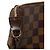 Borsa a tracolla Louis Vuitton Damier Ebene Pochette Accessoires Marrone - vista 5