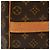 Borsa da viaggio Louis Vuitton Monogram Keepall Bandouliere 50 Marrone - vista 5