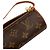 Borsa a mano Louis Vuitton Monogram Papillon Pochette Marrone - vista 5