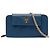 Prada Saffiano Handy-Wallet Crossbody Bag Blau mit Kette
