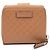 Portafoglio piccolo con zip Gucci Microguccissima marrone