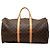 Borsa da viaggio Louis Vuitton Monogram Keepall 50 Marrone
