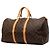Borsa da viaggio Louis Vuitton Monogram Keepall 50 Marrone - vista 2