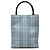 Borsa Burberry House Check in tela blu