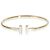 Bracciale Tiffany T Wire in oro giallo e madreperla Tiffany & Co.