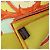 Hermès Carré 90 "Plumets du Roy King's" Seidentuch in Orange x Yellow - Ansicht 15