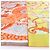 Hermès Carré 90 "Plumets du Roy King's" Seidentuch in Orange x Yellow - Ansicht 6