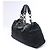 Borsa a tracolla Dior Charming Lock Cannage in tessuto, Nero - vista 2