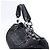 Borsa a tracolla Dior Charming Lock Cannage in tessuto, Nero - vista 5
